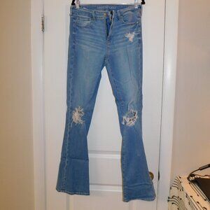 American Eagle Skinny Kick Jeans - Size 14, X-Long